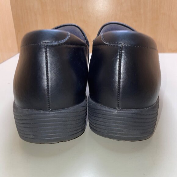 Dansko Womens Work Wonders Black Patent Leather Slip On Clogs 42 NB Walk inserts - Picture 11 of 15